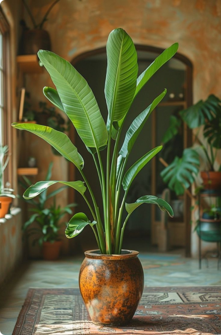 Maceta en vivero boutique